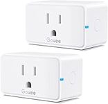 Govee Smart Plug, WiFi Bluetooth Outlets 2 Pack Work with Alexa and Google Assistant, 15A WiFi Plugs with Multiple Timers, Govee Home APP Group Control Remotely, No Hub Required, ETL&FCC Certified