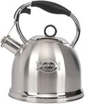 LUXGRACE Tea Kettle for Stovetop, Food Grade Stainless Steel Water Kettle, Tea Pot for Home & Kitchen, 2.8 L, T12-SILVER