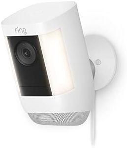 Ring Spotlight Cam Pro Wired | 2K Video with Ring Vision, 3D Motion Detection, Bird's Eye View, LED Spotlights, DIY installation | With 30-day free trial of Ring Home