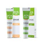 Dvija Wound Healing Cream & Skin Cream Combo Comprehensive Skincare Treatment for All Issues Cuts, Bruises, Non-Healing Wounds,Acne, Scars, Rashes,Bed Sores, and More