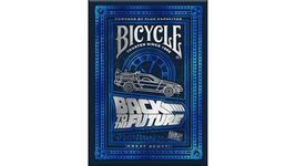 Murphy's Magic Supplies, Inc. Bicycle Back to the Future Playing Cards, Blue,silver