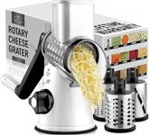 Zulay Kitchen Cheese Grater Hand Cr