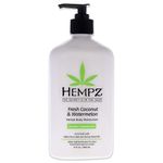 Hempz Fresh Coconut and Watermelon Herbal Body Moisturizer For Unisex 17 oz Moisturizer