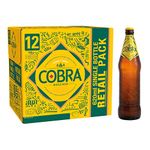 Cobra Premium Indian Lager Beer, 12x620ml
