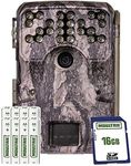 Moultrie A900i Bundle Trail Camera (2020) | Batteries | 16 MB SD Card | Moultrie Pine Bark (MCG-14002)