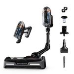 Rowenta X-Force Flex 15.6 Cordless Stick Vacuum 2.6 Pounds 80 Min Run Time 230 Air Watts Hardwood, Tile, Lightweight, HEPA Filter, Great for Pets, Wall Mount Docking Station