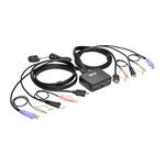 Tripp Lite 2-Port USB HDMI Cable KVM Switch w/ Audio/Video