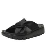 Alegria by PG Lite Women's Rylie Sandal, Black 2, 10.5-11