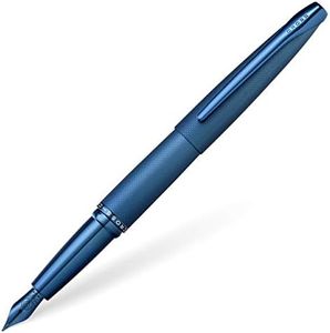 Cross ATX Sandblasted Dark Blue Fountain Pen