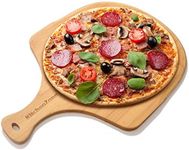 Kitchen Zone Bamboo Pizza Peel, Dur