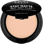 NYX PROFESSIONAL MAKEUP Stay Matte But Not Flat Powder Foundation, Natural