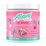 Alani Nu Pre Workout Supplement Powder for Energy, Endurance & Pump Sugar Free Formulated with Amino Acids Like L-Theanine to Prevent Crashing Hawaiian Shaved Ice, 30 Servings