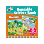 Galt Toys, Reusable Sticker Book - Animals, Sticker Books, Ages 3 Years Plus