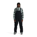 Spyder Men's Standard Terrain Insulated Ski Bib, Black
