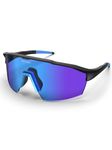 BEACOOL Polarized Running Glasses Men Women UV400 Cycling Sunglasses TR90 Frame for Fishing Baseball Golf Softball