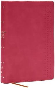 Student Study Bible: A Guide to Knowing and Living God’s Word (NKJV, Pink Leathersoft, Red Letter, Comfort Print)