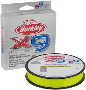 Berkley x9 Braid Superline, Suitable for Freshwater Environments