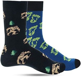 Luther Pike Seattle Funny Socks For men: Funky mens dress socks, crazy socks, fun socks