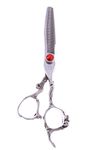 SHEARSDIRECT 6.0 Inch 30 Tooth Double Thinning Shear, 3 Ounce