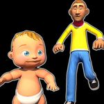 Real Newborn Baby Simulator Daddy Fun Game: Where’s Your Virtual Naughty Baby & Mommy Funny Babies Fun Game