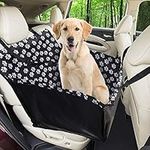 Wimypet 3 in 1 Dog Car Seat-100% Waterproof Dog Booster Seat Covers Pet Car Blanket with Dog Seat Belt-Travel Seat protector Dog Basket for Back Seat Front Seat Dog Seat Cover 68 x 57 x 33 cm