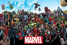 Pyramid International Marvel Comics Maxi Poster (Universe Design) 61cm x 91.5cm - Official Merchandise ​for Living Room