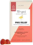 Winged Wellness PMS Relief Vitamins - Daily Hormonal and Balance and PMS Symptom Relief - Vegan Dietary Supplement Gummies for Women - 25 Servings, 50 Count