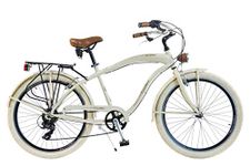 Via Veneto by Canellini Bicycle Bike Citybike CTB Man Vintage American Cruiser Retro Via Veneto Aluminium Beige