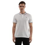 Lee Men's Solid Slim Fit T-Shirt (LMTS004517_White XL)