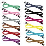 BetterJonny 12pcs Glasses Strap, 12 Colors PU Leather Eyeglasses Straps Chain Lightweight Eyeglasses Cord for Men & Women