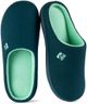 RockDove Women's Original Two-Tone Memory Foam Slipper, Size 7-8 US Women, Teal