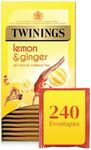 Twinings Lemon & Ginger Enveloped Tea Bags (12x20)