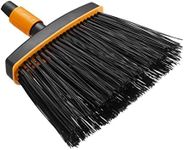 Fiskars QuikFit Sweeping Broom, Broom Head, Width: 26 cm, Synthetic bristles, Black/Orange, 1001415