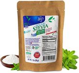 100% Pure Stevia Powder extract leaf 1 Oz, No Artificial Sweetener, 1049 Servings | Stevia Green Leaf Extract | Zero Calorie & Keto Friendly