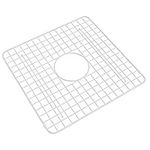 Rohl WSG3719WH White Shaws Sink Grid for Shaws Rc3719 Kitchen Sink