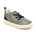 Carter's CS21G06B-ALVA Sneaker, Grey, 2 UK Child