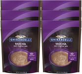 Ghirardelli Hot Cocoa Mix Chocolate Mocha 10.5Oz Pouch (Pack Of 6)