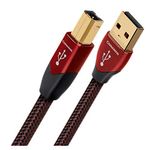 AudioQuest 1.5m Cinnamon USB A-B - USB cables (USB A, USB B, Male/Male, Gold, Black)