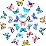 Hicarer 56 Pieces Alloy Butterfly P