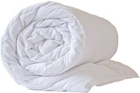 Hotel Quality Pure White Microfibre Peached Duvet King 13.5TOG Feels Like Down by The Sleep Easy