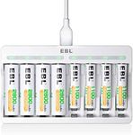 EBL 8 Bay Individual AA AAA Battery