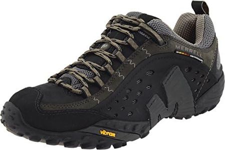 Merrell Intercept, Men's Walking Shoes, Smooth Black, 12.5 US