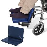 HEITIGN Wheelchair Pedal Pad, Handicapped Wheelchair Pedal Foot-Rest Elevating Pad Leg Cushion Protector Accessory (40.6 x 50.8 x 2.5cm / 16 x 20 x1in)