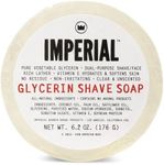 Imperial Barber Glycerin Soap Puck for Shave & Face Use, 6.2 oz