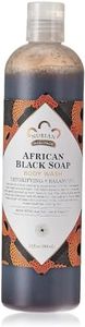 Nubian Heritage Body Wash, African Black Soap, 13 Fluid Ounce