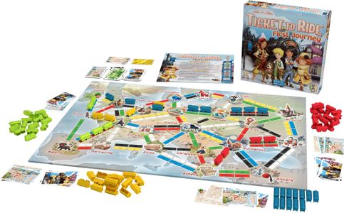 Ticket To Ride First Journey Europe Board Game – Family Edition