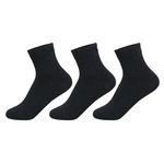 Supersox Ankle Socks For Women Made With Premium Cotton. Solid Design With Extra Softness, Ideal For Daily Casual Wear/Gym/Office - Pack Of 5, Free Size, Multicolor - Ankle Length