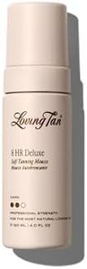 Loving Tan Deluxe Bronzing Mousse, Dark - Streak Free, Natural looking, Professional Strength Sunless Tanner - Up to 5 Self Tan Applications per Bottle, Cruelty Free, Naturally Derived DHA - 120 ml