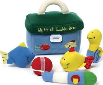 GUND Baby My First Tackle Box 5-Piece Sensory Plush Toy Playset for Babies