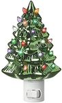 Vintage Style Christmas Tree Night Light